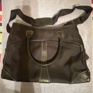 Tumi Alpha Tote bag - black ballistic nylon and leather